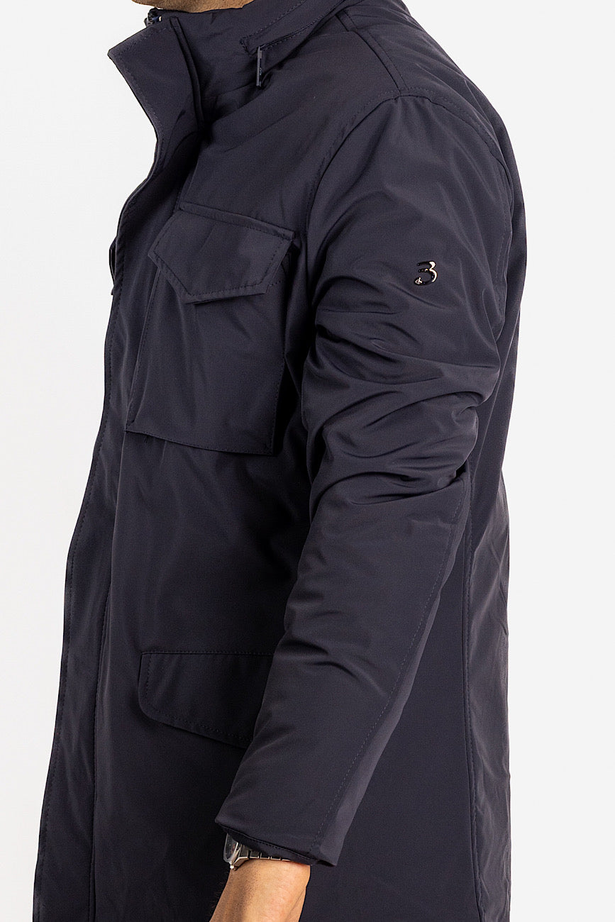 Field Jacket Idrorepellente | Blu