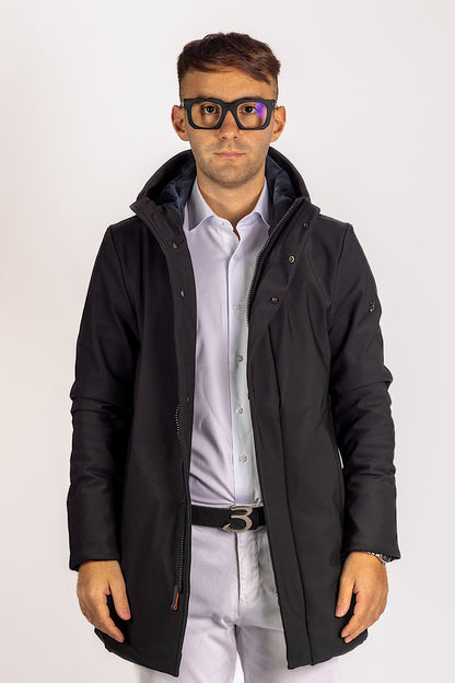 Parka Impermeable Tejido RRD | Negro