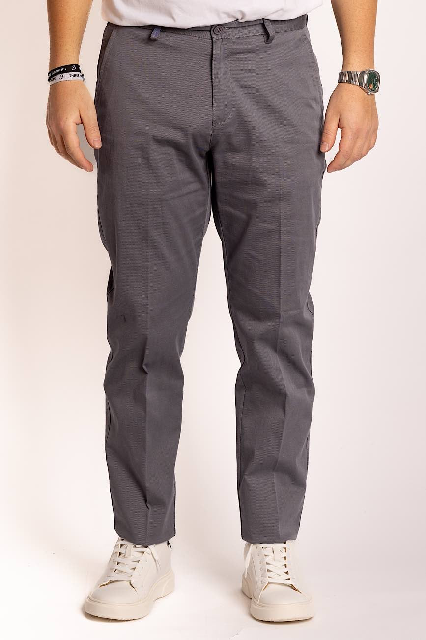 Pantalon Classique <tc>"75% de réduction sur le deuxième"</tc> | Gris