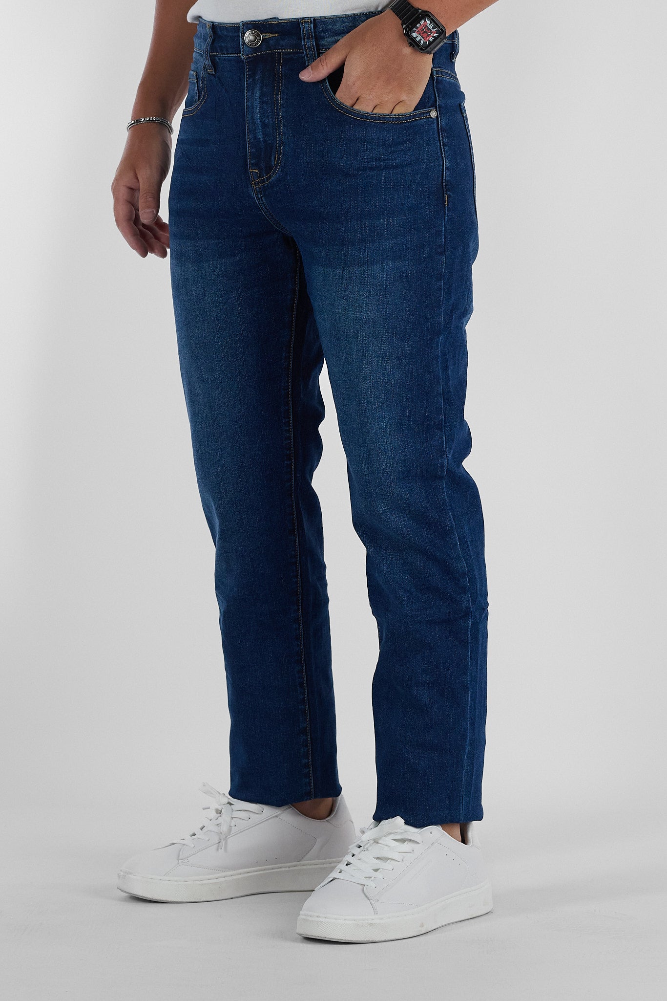 Jeans Regular Elasticizzato Gamba Morbida | 2 per €50 | GV1483