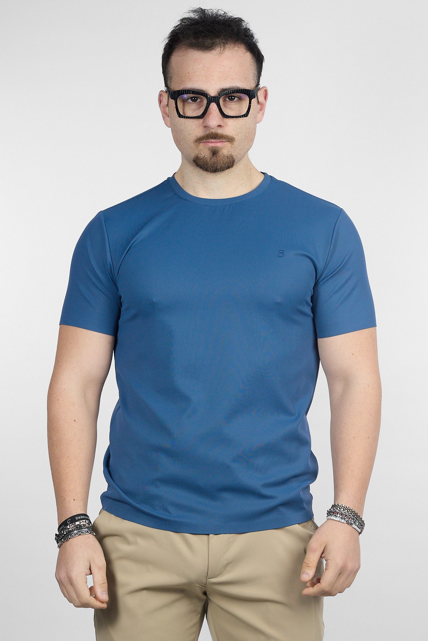 T-Shirt Mezza Manica Active No Stiro Lavorata 0503 | 2 per €30 | Avion