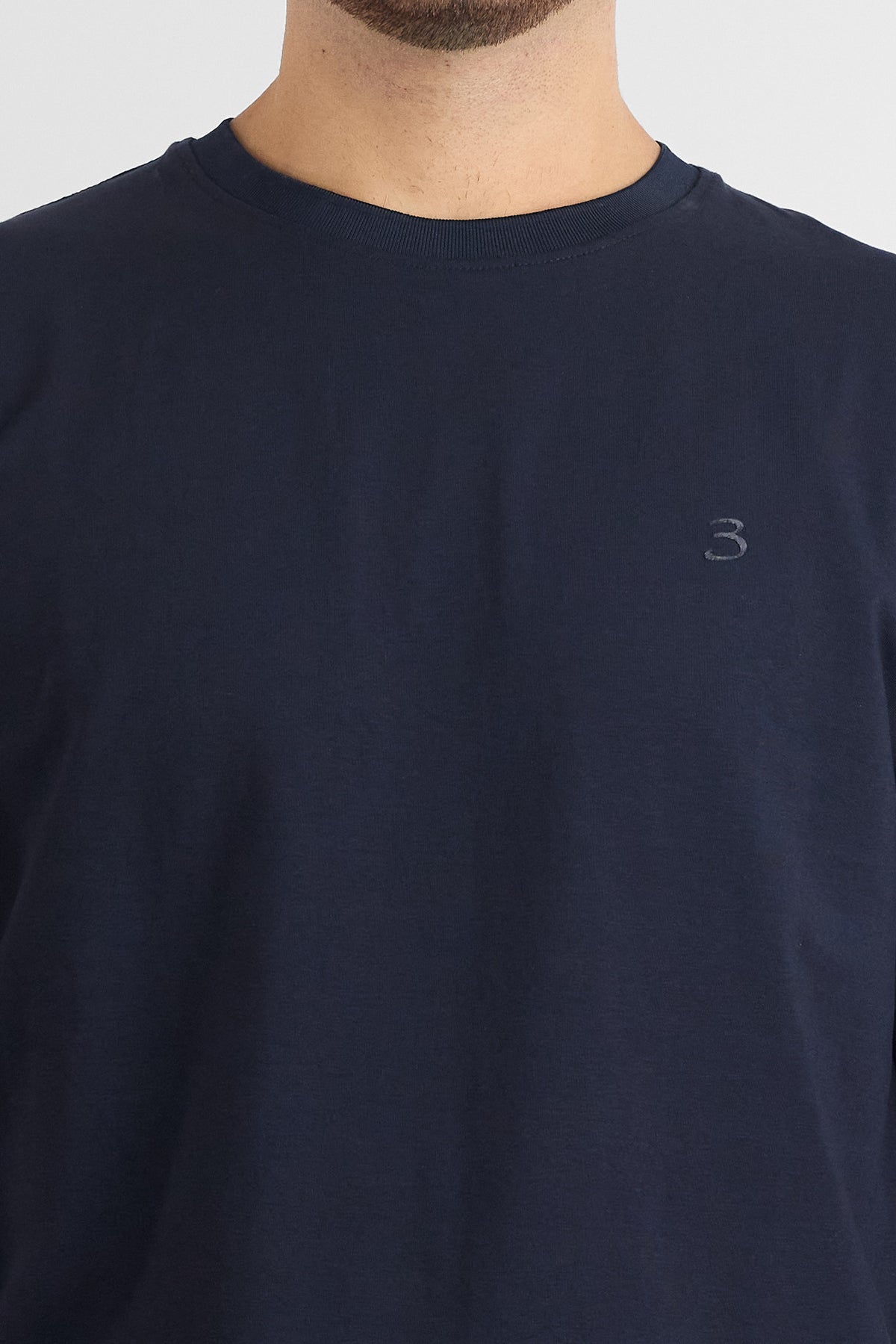 T-Shirt M/L Jersey di Cotone 66404 | 2 per €40 | Blu