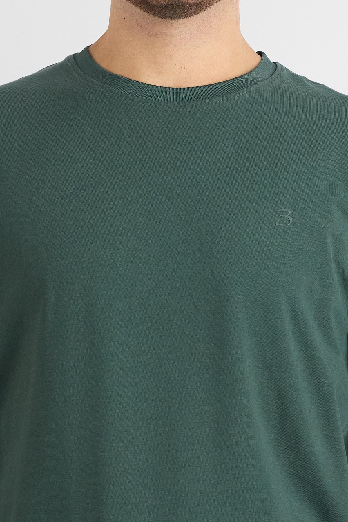 T-Shirt M/L Jersey di Cotone 66404 | 2 per €40 | Verde