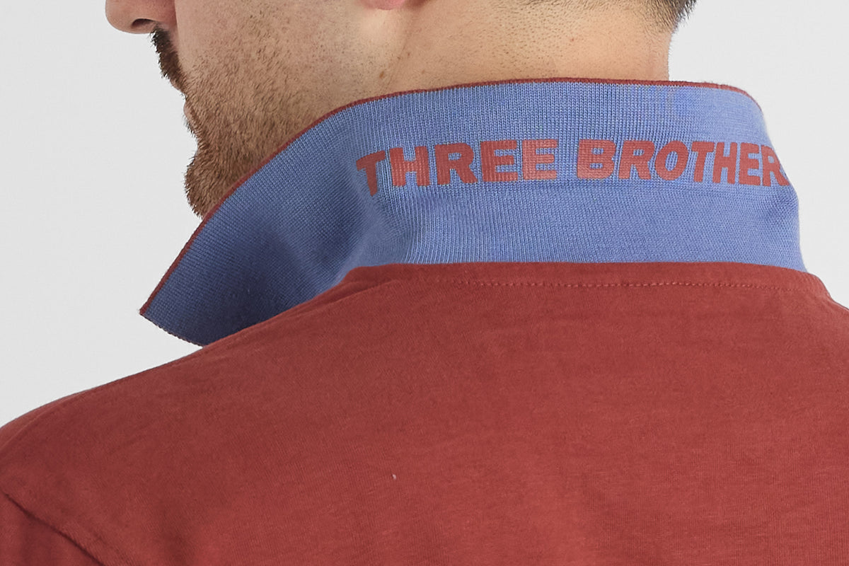 Polo M/L Jersey di Cotone 66481 | 2 per €50 | Ruggine 55