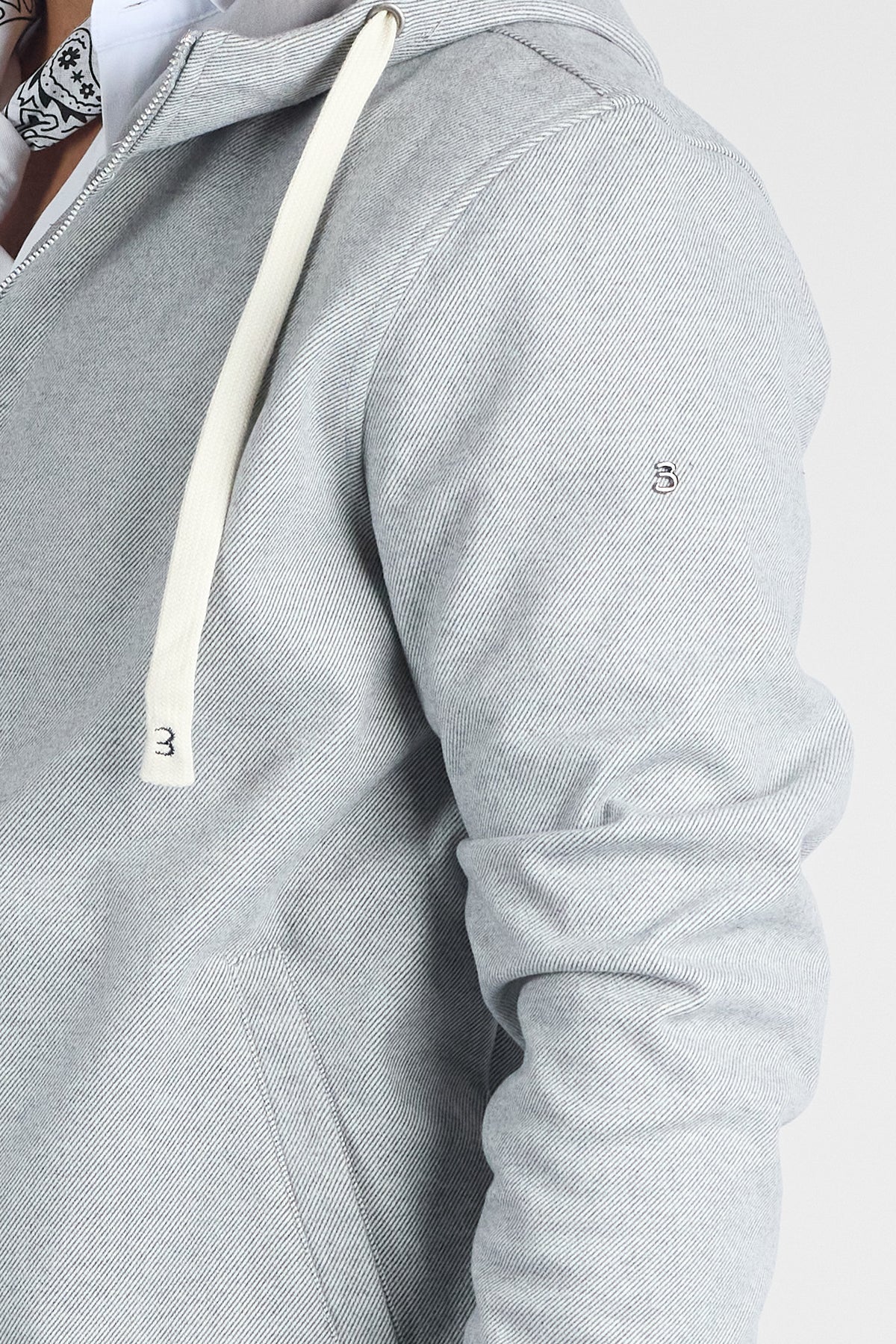 Felpa Effetto Lana FL101 | 2 per €60 | Grigio