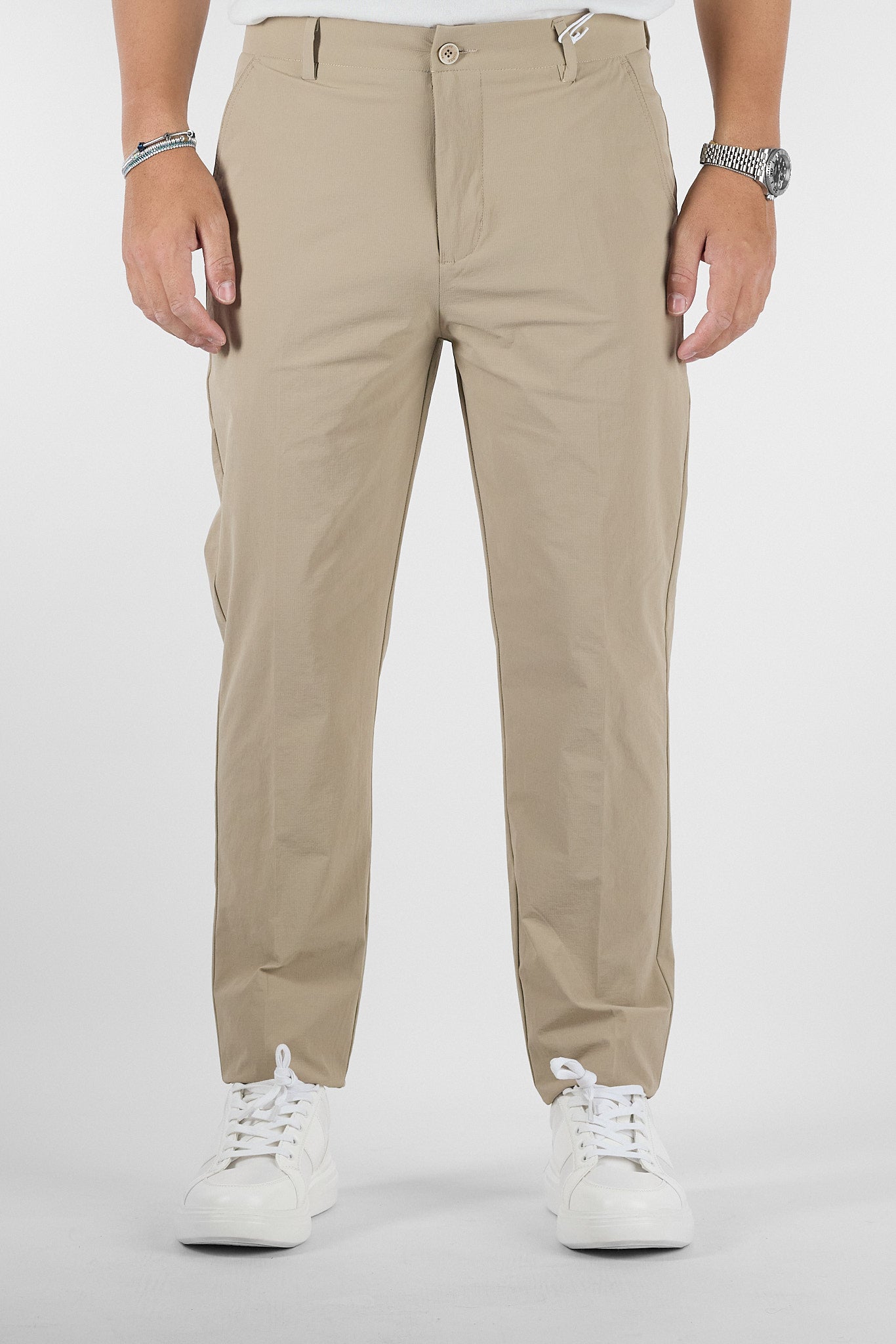 Pantalone Active No Stiro Semi Slim NS05 | 2 per €60 | Kaki