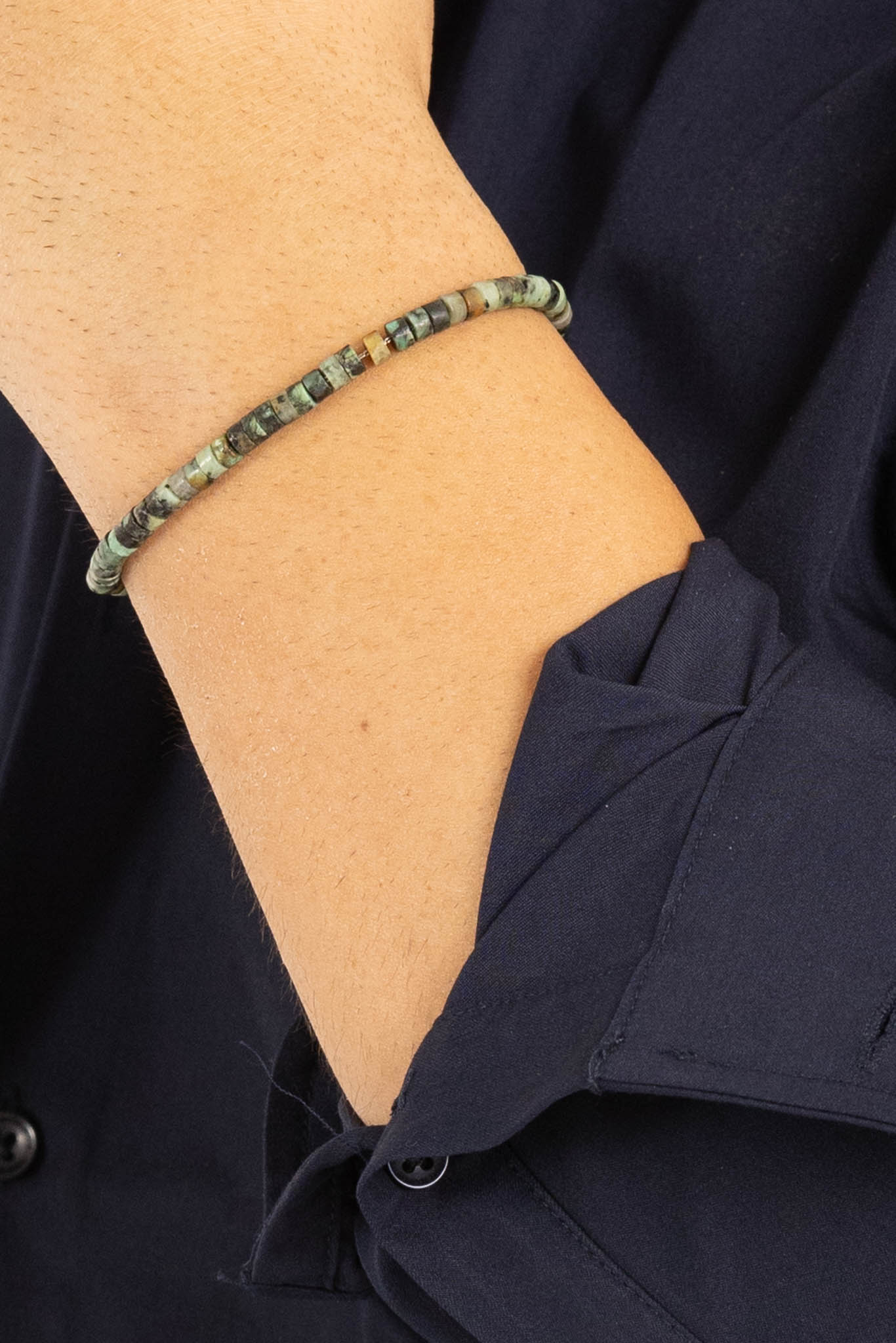 Bracciale Perle | Verde