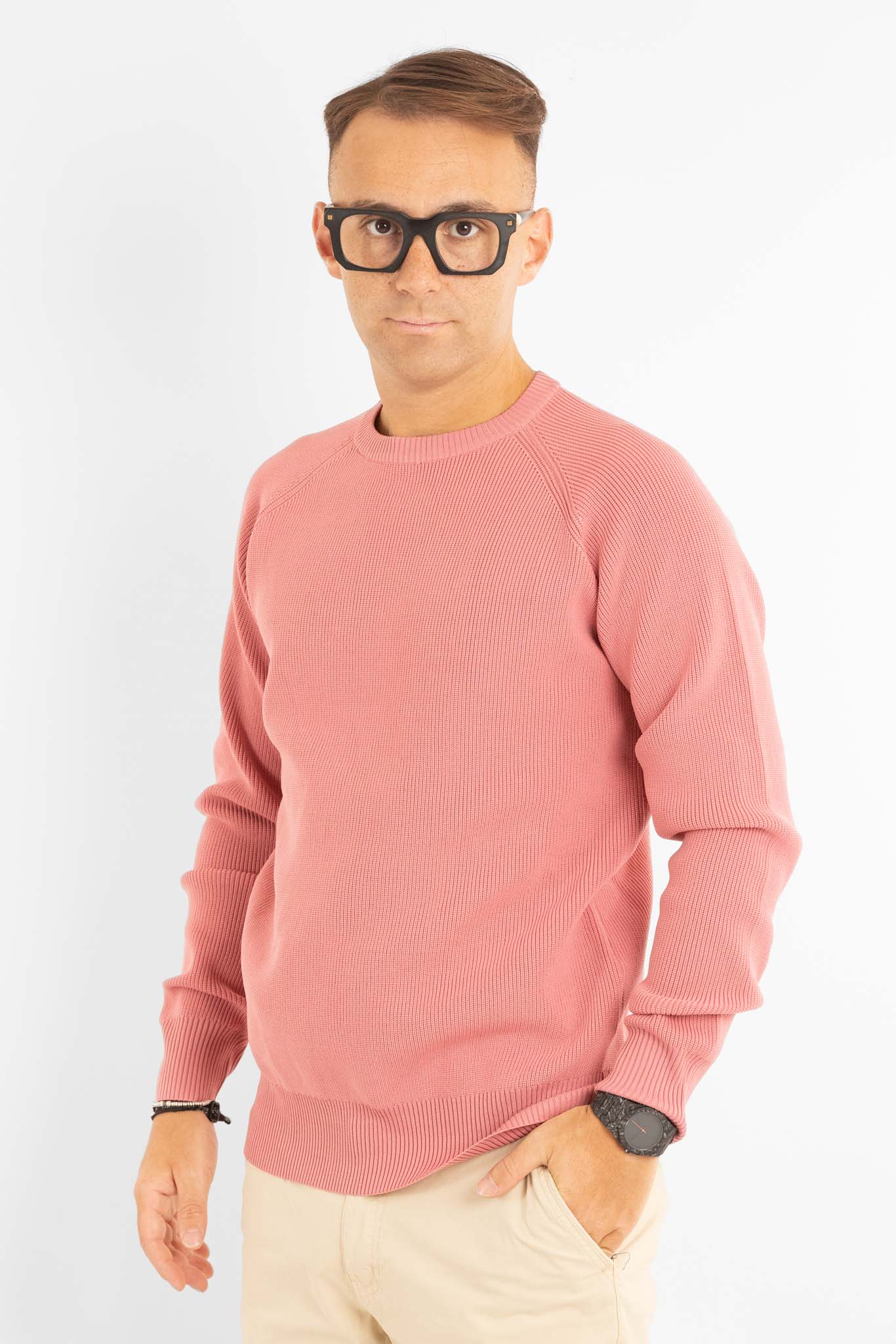 Maglione Active Morbido a Coste 241144 | 2 per €50 | Rosa