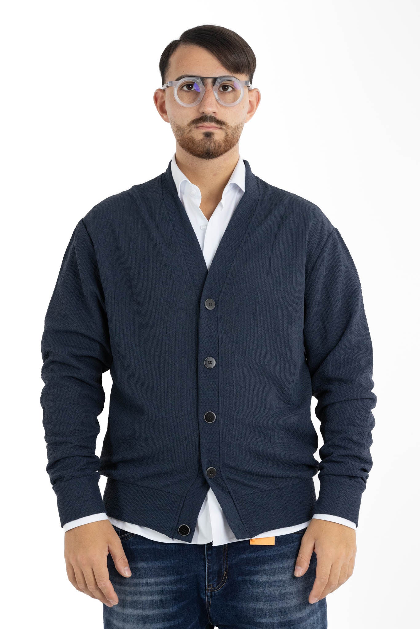 Cardigan Della Nonna con Bottoni 107 | 2 per €40 | Blu