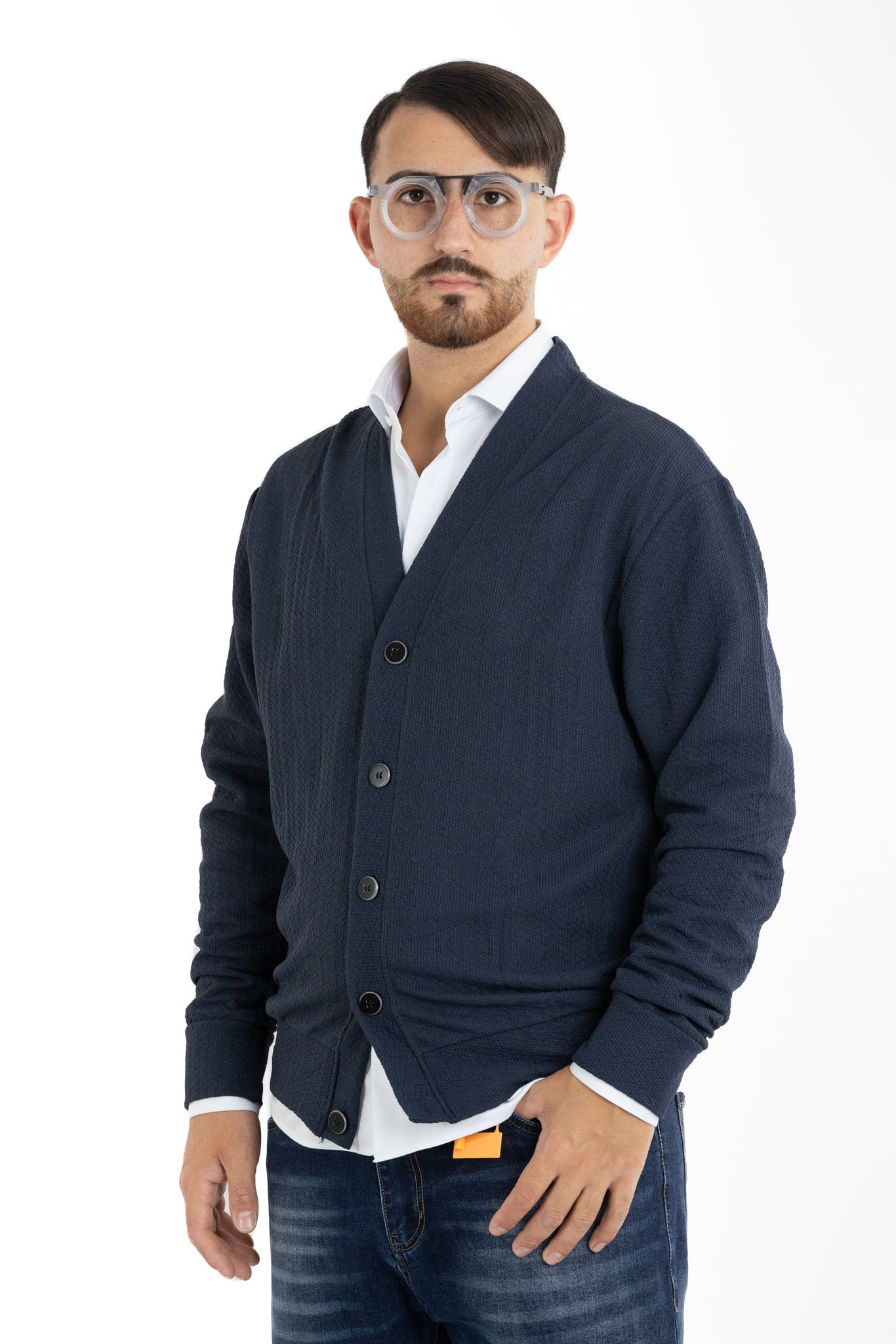 Cardigan Della Nonna con Bottoni 107 | 2 per €40 | Blu