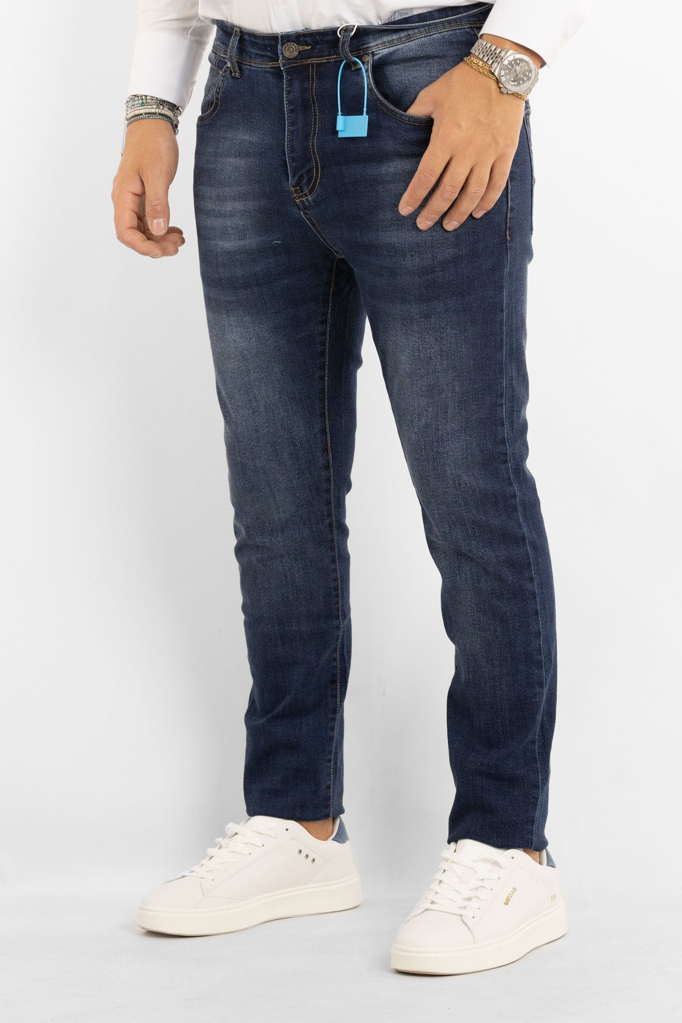 Jeans Basic Elasticizzato Semi Slim | 2 per €50 | 0309