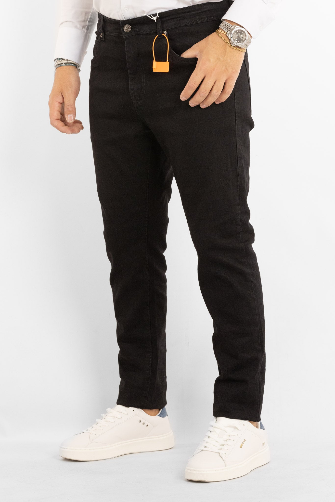 Jeans Basic Elasticizzato Semi Slim | 2 per €50 | 0315