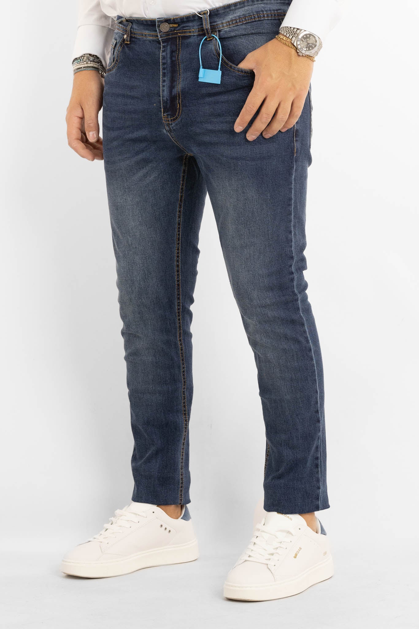 Jeans Basic Elasticizzato Semi Slim | 2 per €50 | 0312