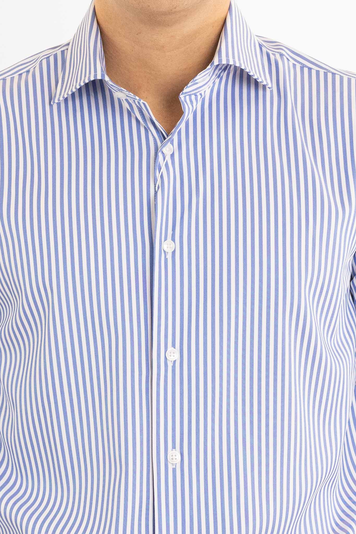 Chemise basique slim sans repassage | Blanc