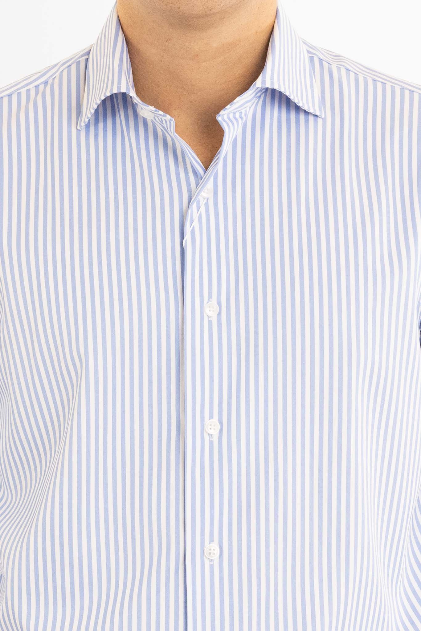 Chemise basique slim sans repassage | Blanc