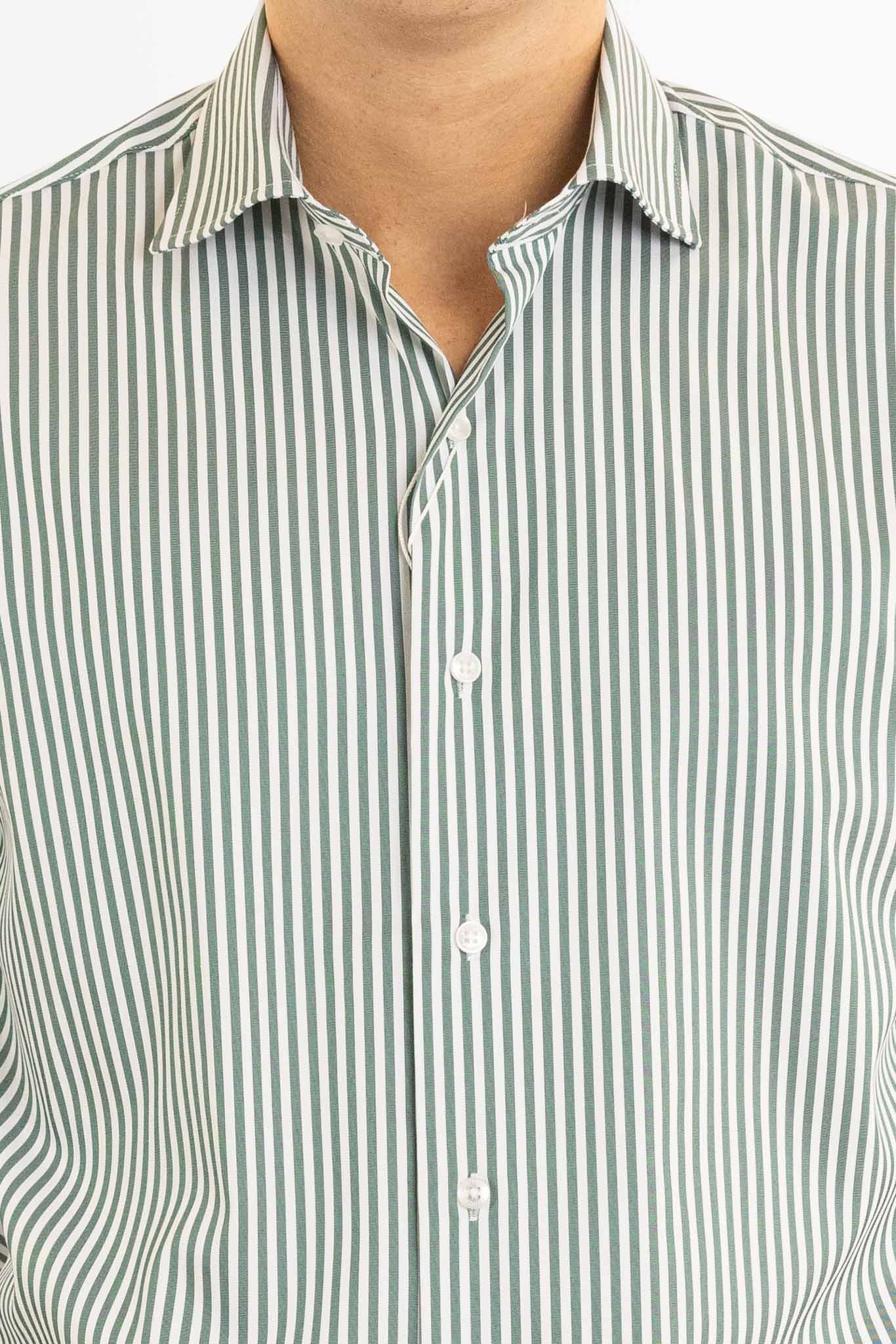 Chemise basique slim sans repassage | Blanc