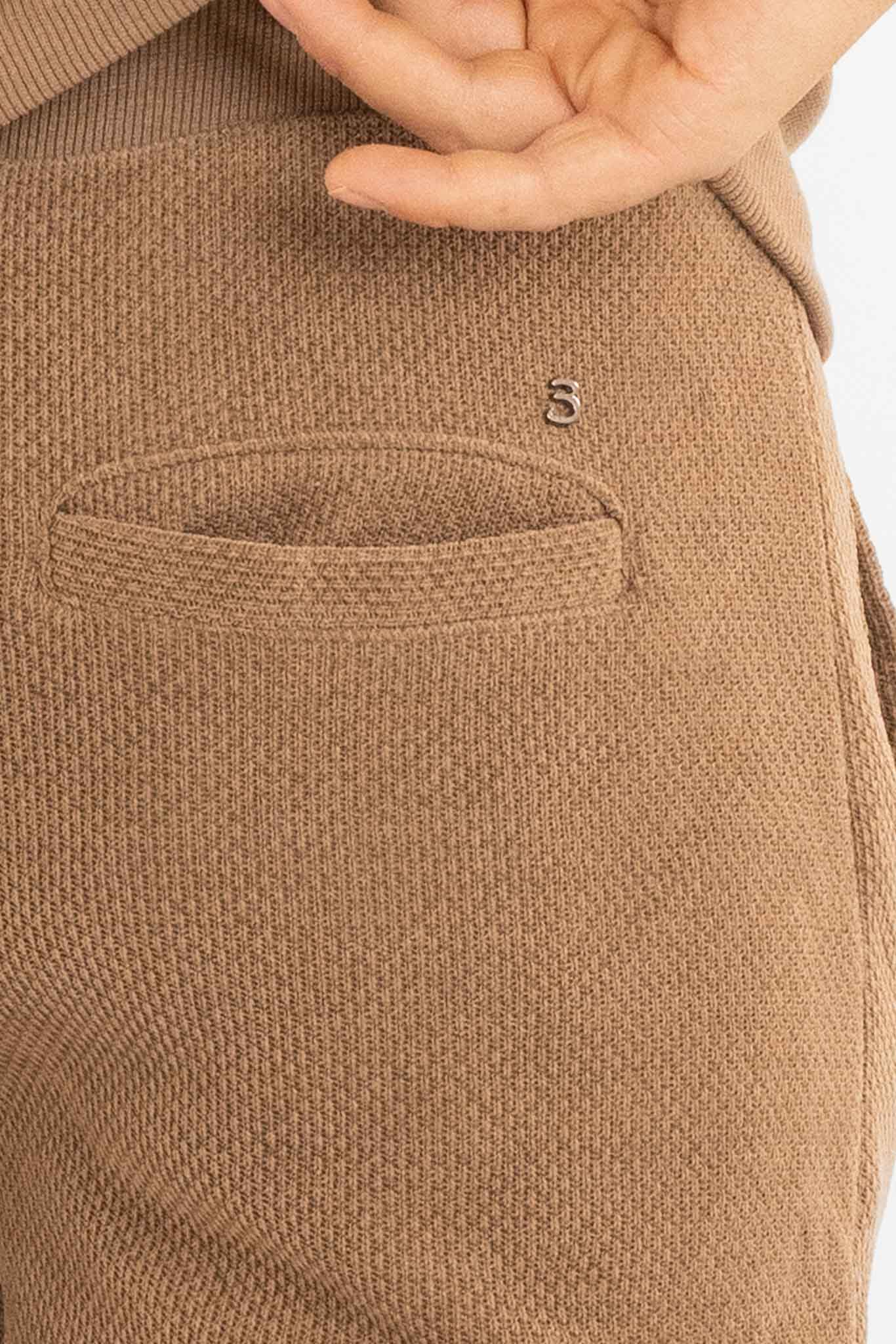 Pantalone di Tuta Ciniglia Cargo | Fango