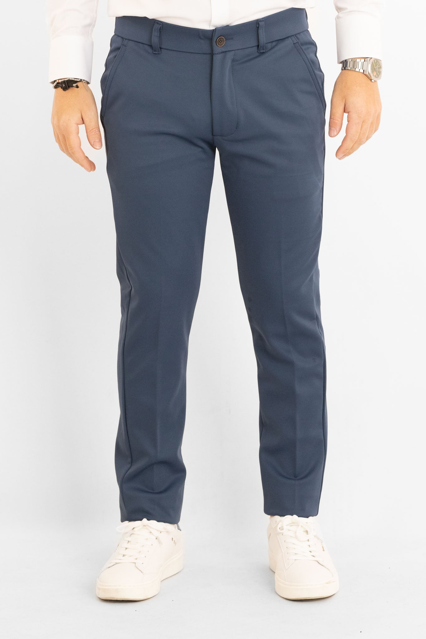 Pantalon texturé Active 1103 | 2 pour 60 € | Jean bleu