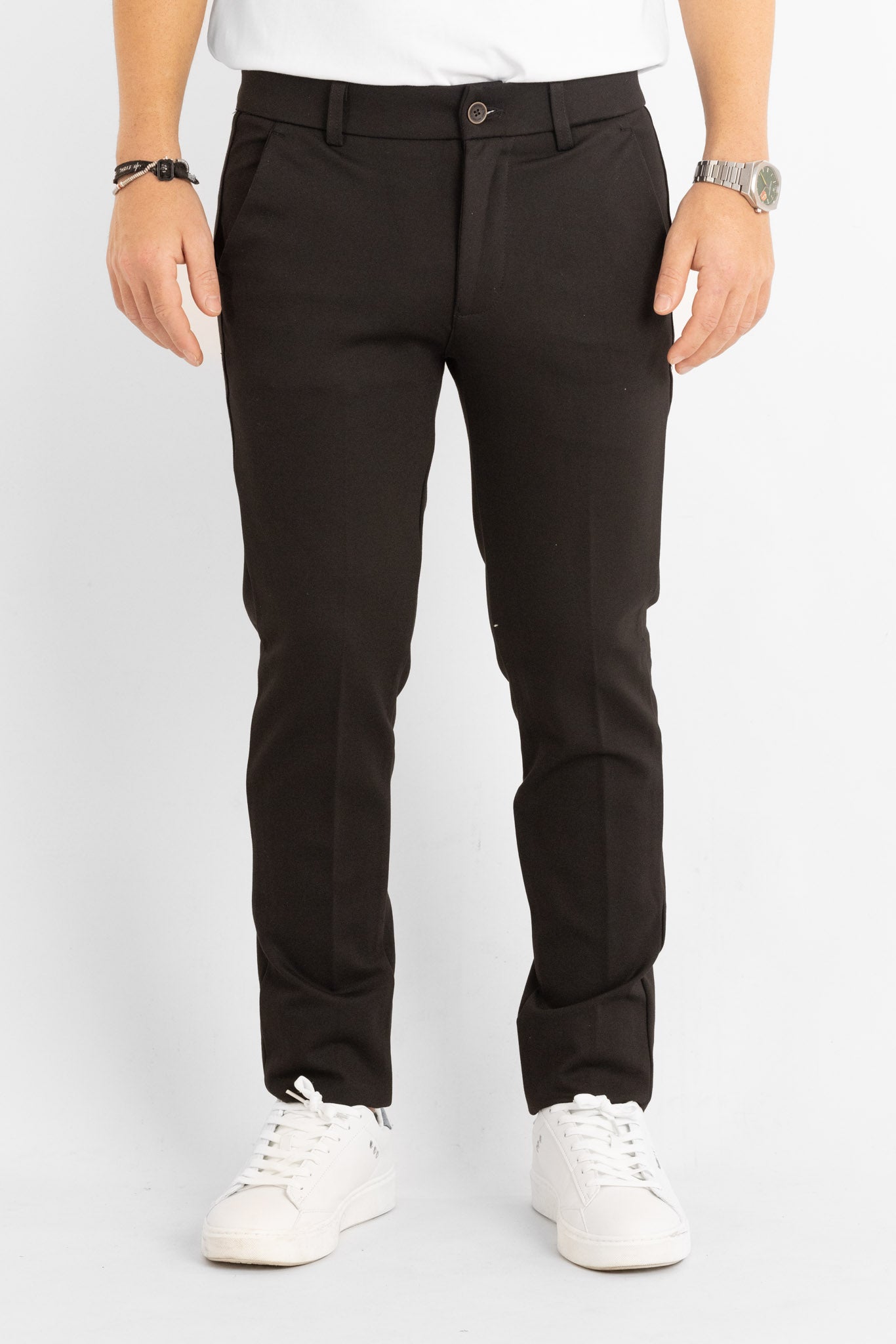Pantalon New Jersey 6603 | 2 pour 60 € | Noir