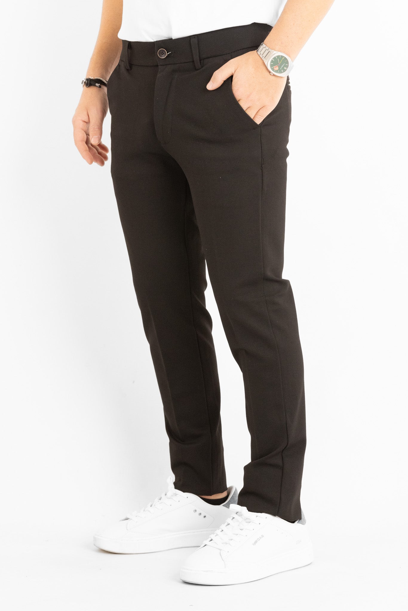 Pantalon New Jersey 6603 | 2 pour 60 € | Noir