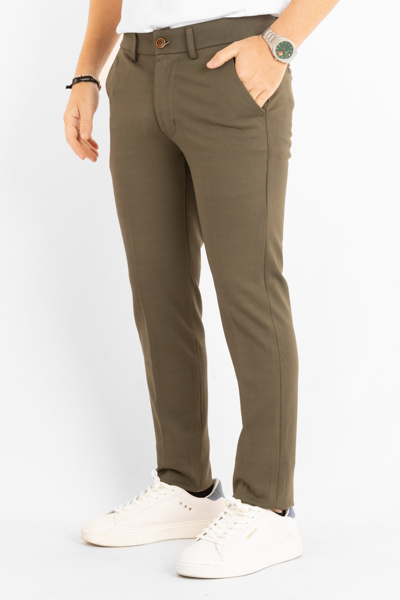 Pantalon New Jersey 6603 | 2 pour 60 € | Vert militaire