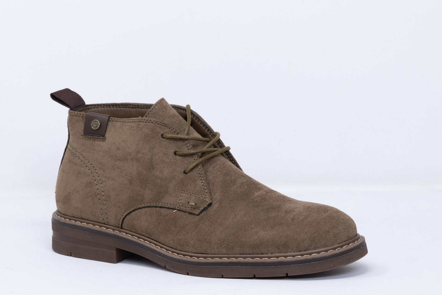 Bottines effet daim 108 | Café