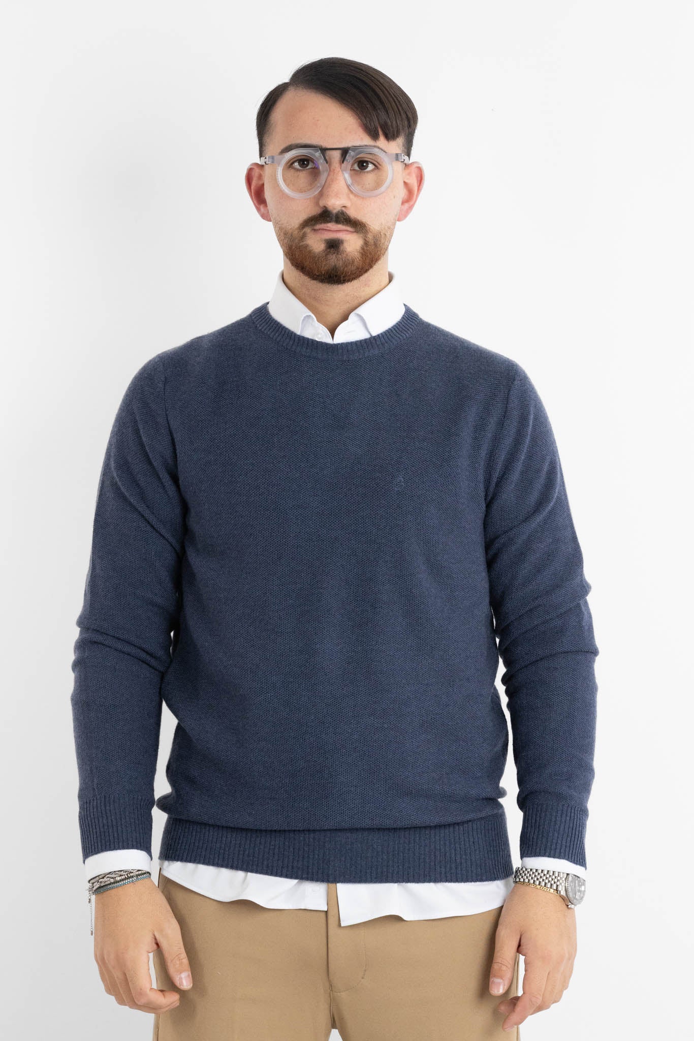 Pullover Girocollo Misto Lana Chicco 906 | 2 per €60 | Avion