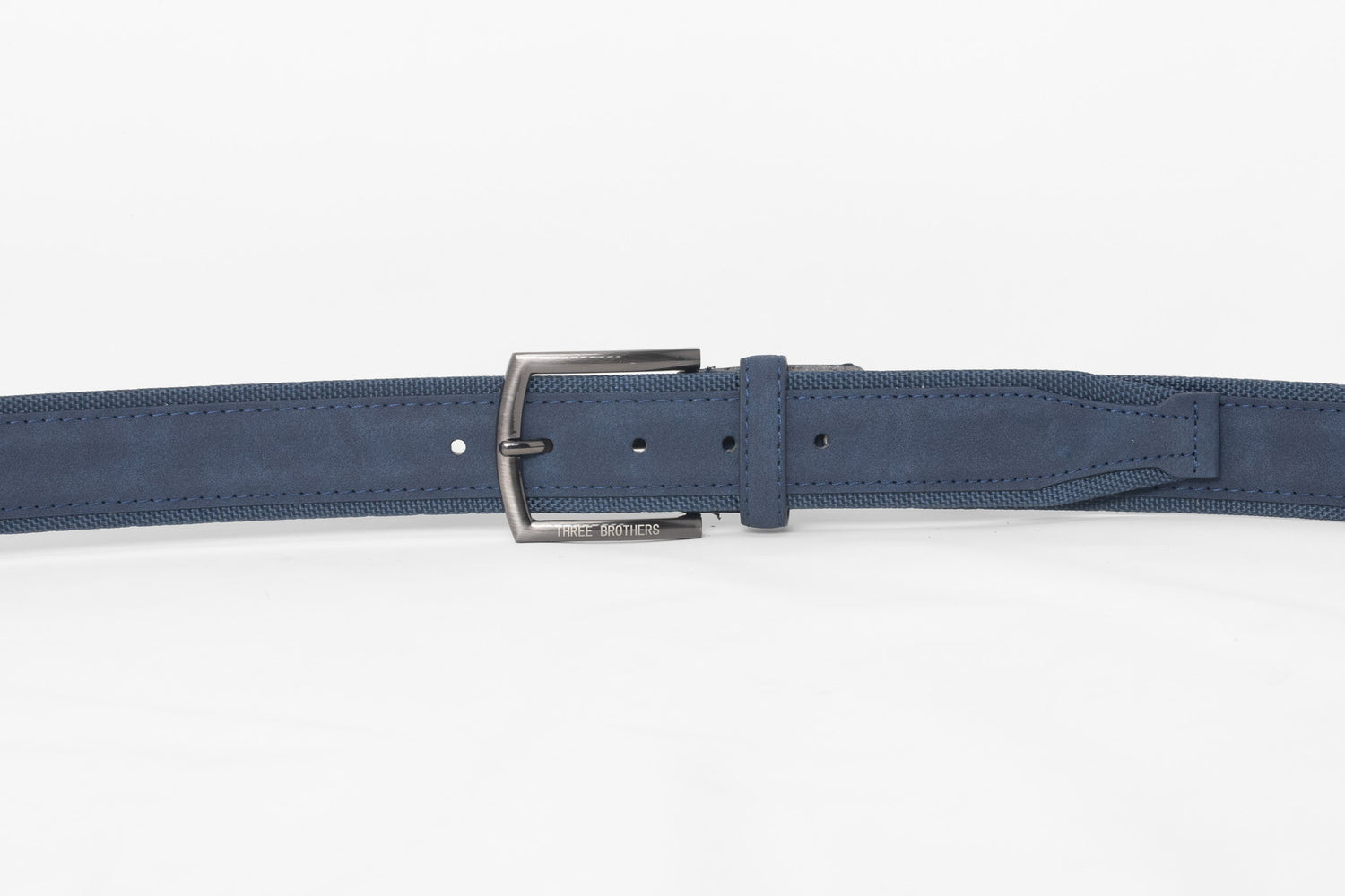 Cintura Simil Pelle e Tessuto | Blu