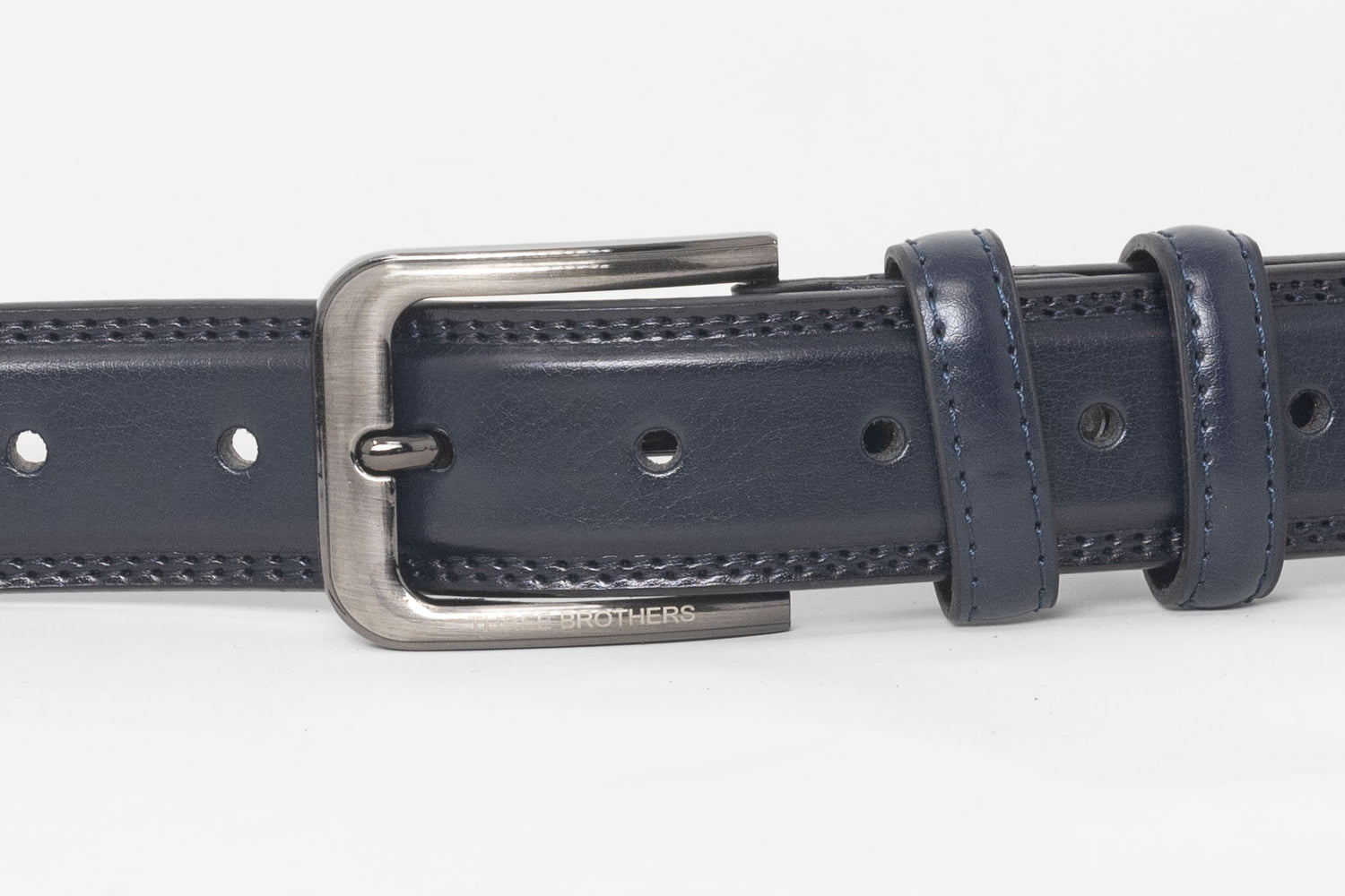 Cintura Classic con Impunture | Blu