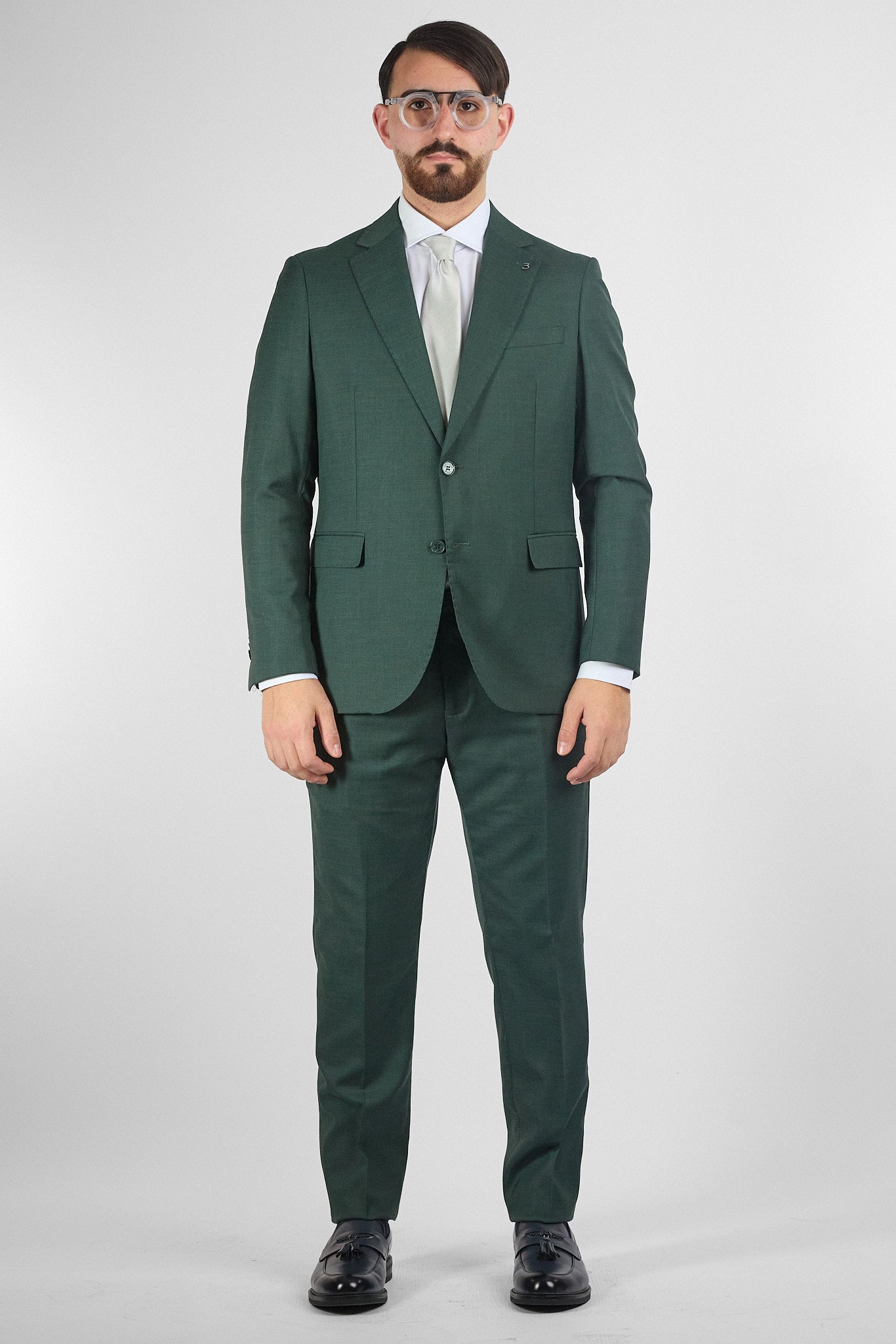 Abito Due Bottoni Basic | Verde