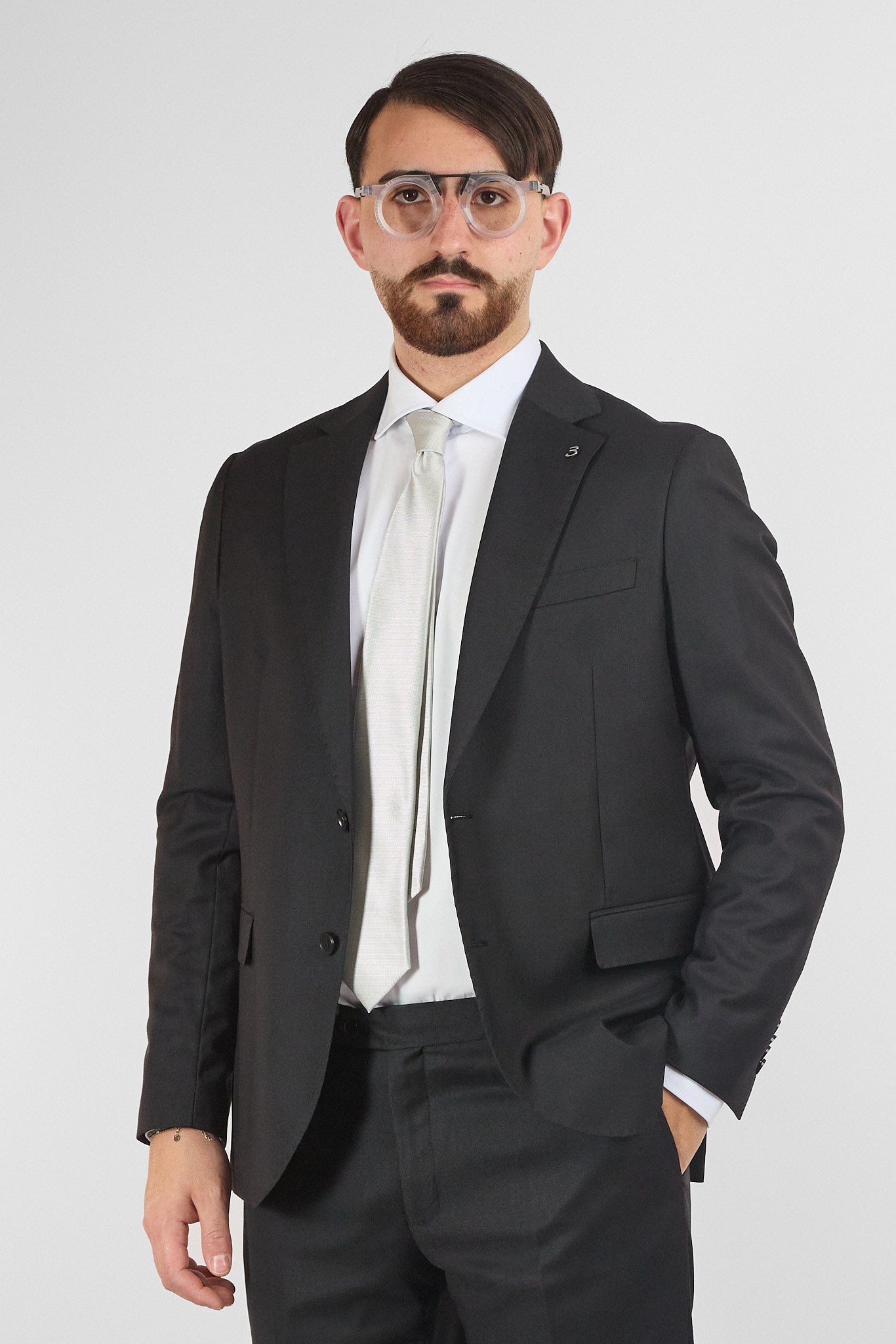 Abito Due Bottoni Basic | Nero