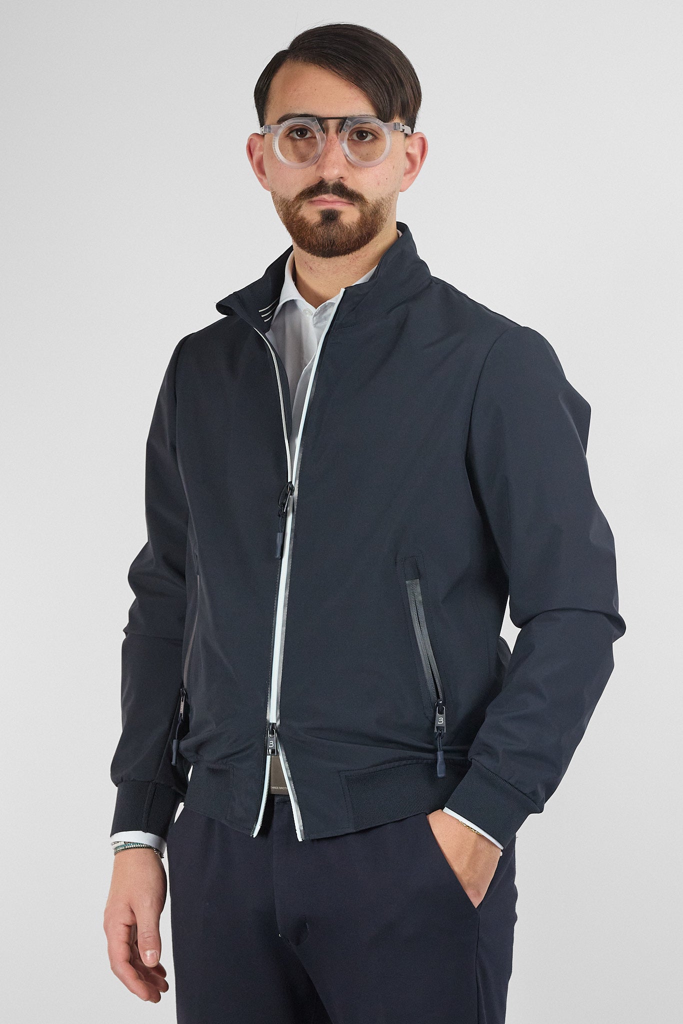 Bomber Mutino Termosaldato 105 | Blu 61