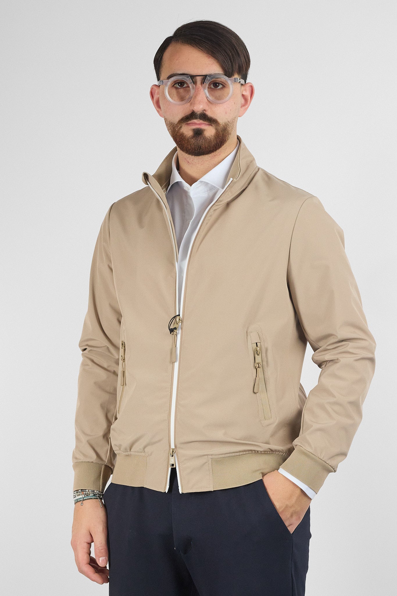 Bomber Mutino Termosaldato 105 | Biege 09