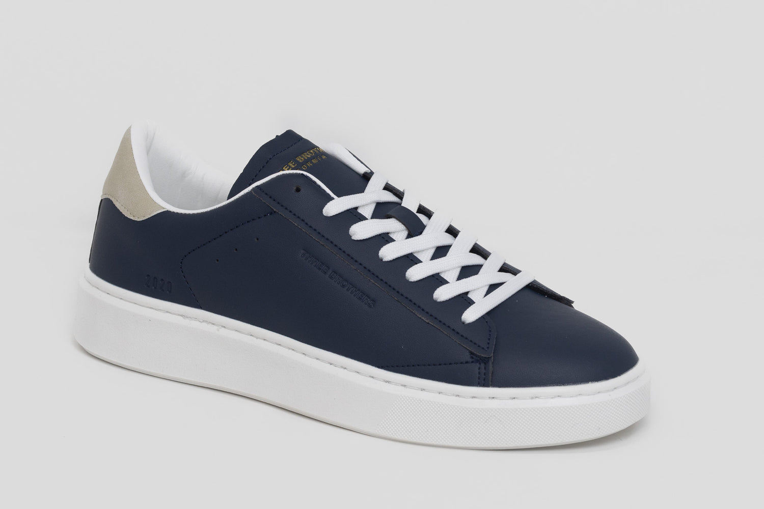 Sneaker Leonard | Blu e Beige