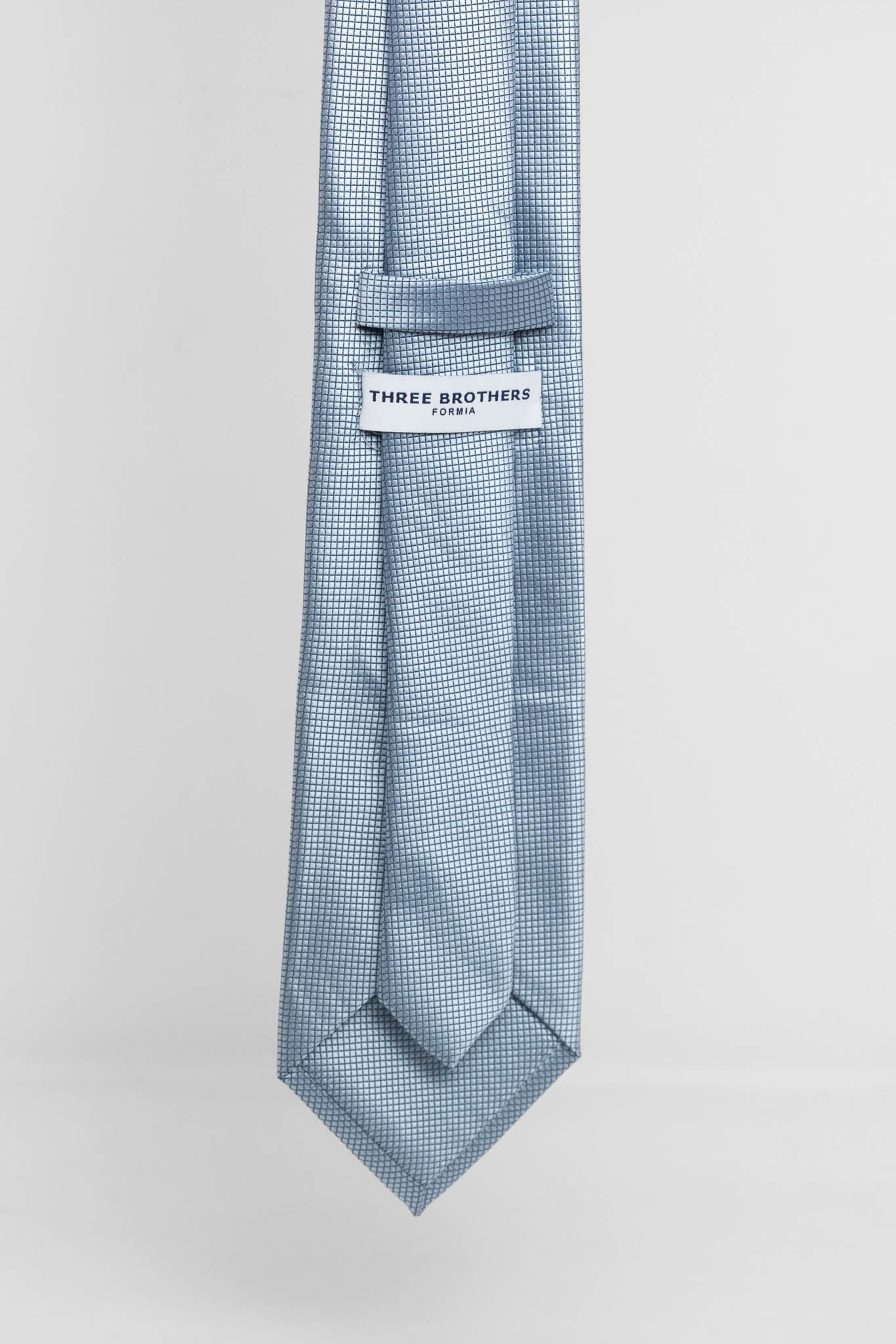 Cravatta Tre Pieghe Tinta Unita Diamantato Avion | 2 Per €20