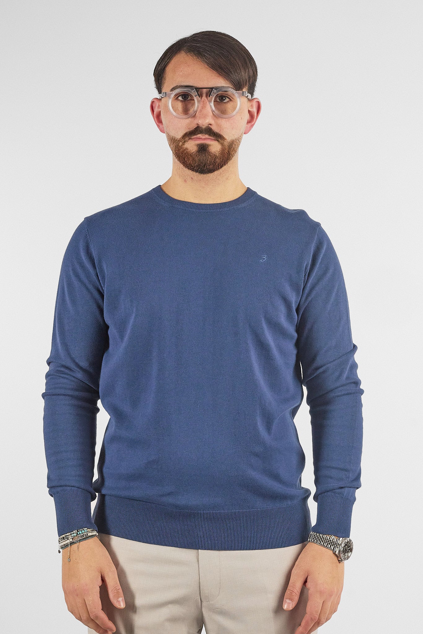 Pullover Girocollo Basic Cotone 110 | 2 per €50 | Avion 43