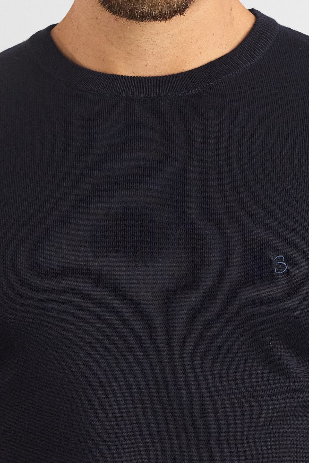 Pullover Girocollo Basic 6001 | 2 per €40 | Blu